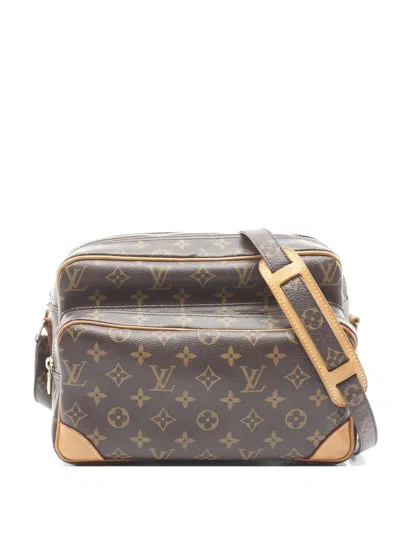 Pre-owned Louis Vuitton 2006 Nile Monogram-canvas Shoulder Bag In Brown