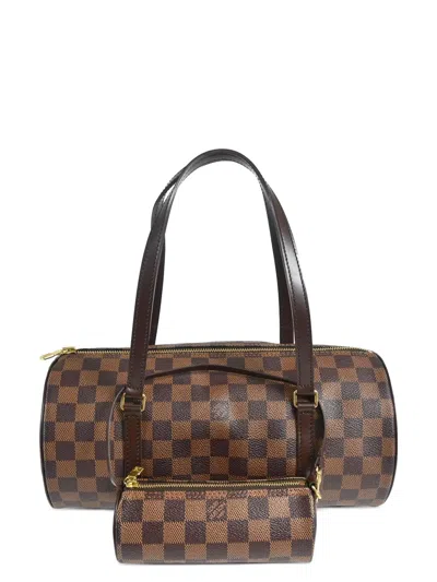 Pre-owned Louis Vuitton 2006 Papillon 30 Shoulder Bag In Brown