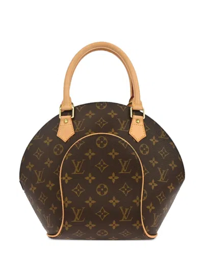 Louis Vuitton 2006 Pm Ellipse Monogram-canvas Tote Bag In Brown