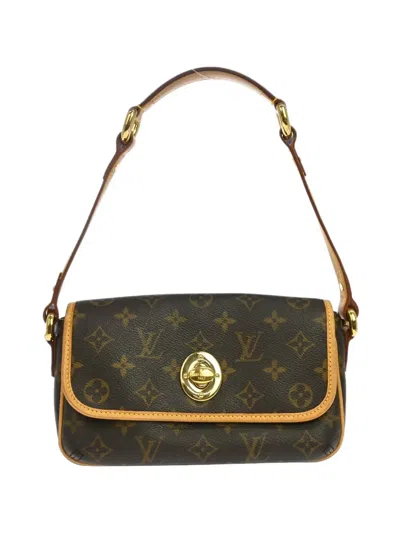 Louis Vuitton 2006 Pm Tikal Monogram Shoulder Bag In Brown
