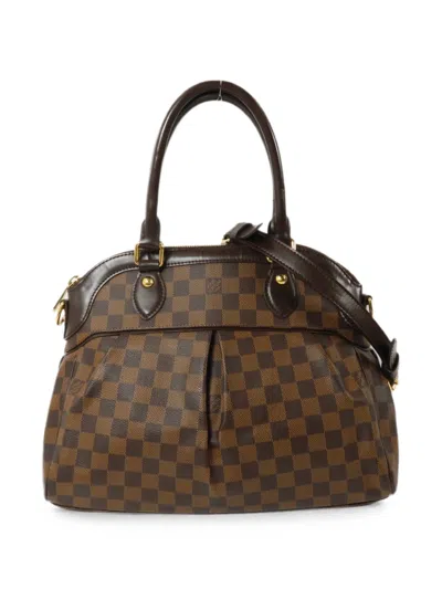 Pre-owned Louis Vuitton 2006 Pm Trevi Tote Bag In Brown
