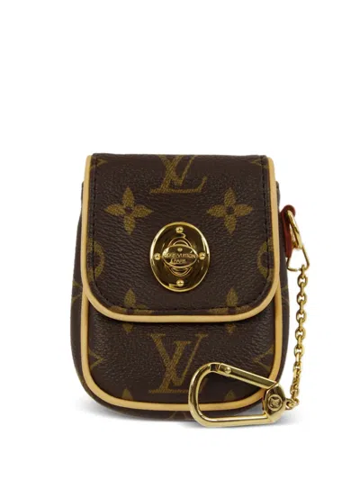 Pre-owned Louis Vuitton 2006 Pochette Turam Key Holder In Brown