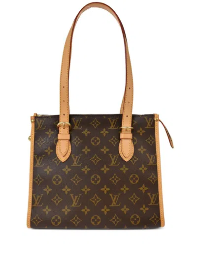 Pre-owned Louis Vuitton 2006 Popincourt Haut Tote Bag In 褐色
