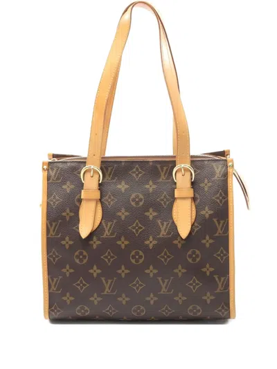 Pre-owned Louis Vuitton 2006 Popincourt Haut Tote Bag In Brown