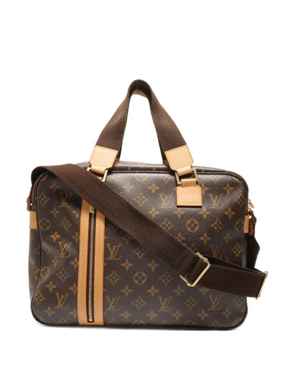 Pre-owned Louis Vuitton 2006 Sac Bosphore Briefcase In Brown