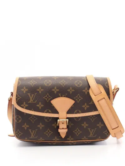 Pre-owned Louis Vuitton 2006 Sologne Handbag In Brown