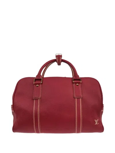 Pre-owned Louis Vuitton 2006 Tobago Carryall Tote Bag In Red
