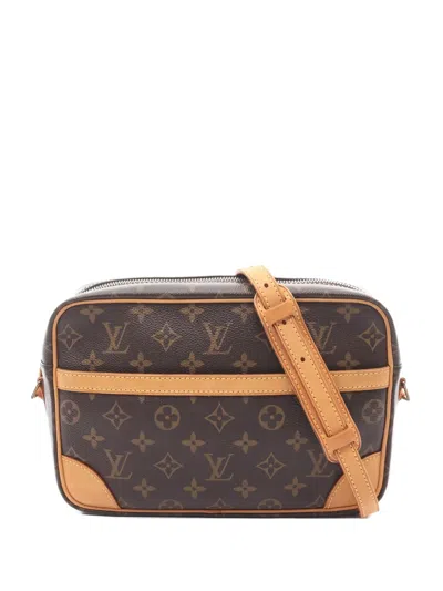 Pre-owned Louis Vuitton 2006 Trocadero 27 Monogram-pattern Shoulder Bag In Brown