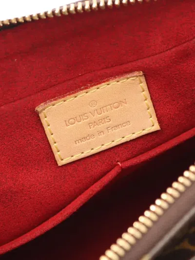 Pre-owned Louis Vuitton 2006 Vivacit Mm Shoulder Bag In Brown