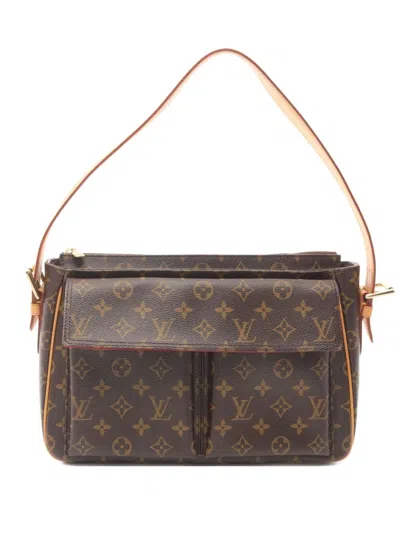 Pre-owned Louis Vuitton 2006 Vivacite Gm Shoulder Bag In Brown