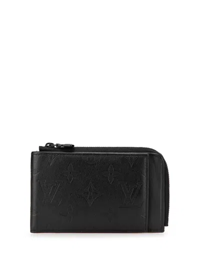 Pre-owned Louis Vuitton 2007-2024 Monogram Shadow Hybrid Wallet Small Wallets