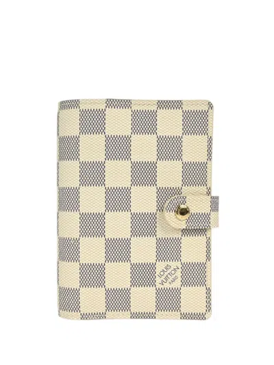 Pre-owned Louis Vuitton 2007 Agenda Pm Cover In White
