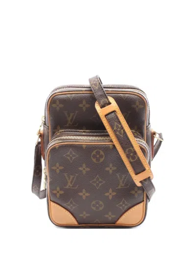 Pre-owned Louis Vuitton 2007 Amazon Monogram Shoulder Bag In Brown