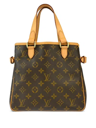 Pre-owned Louis Vuitton 2007 Batignolles Tote Bag In Brown