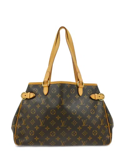 Pre-owned Louis Vuitton 2007 Batignolles Tote Bag In Brown