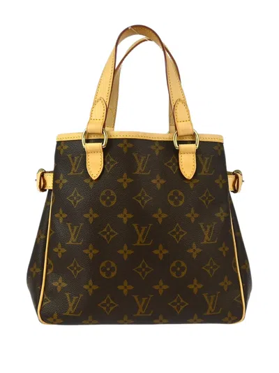 Pre-owned Louis Vuitton 2007 Batignolles Tote Bag In Brown