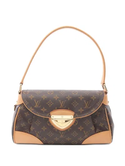 Pre-owned Louis Vuitton 2007 Beverly Mm Shoulder Bag In Brown