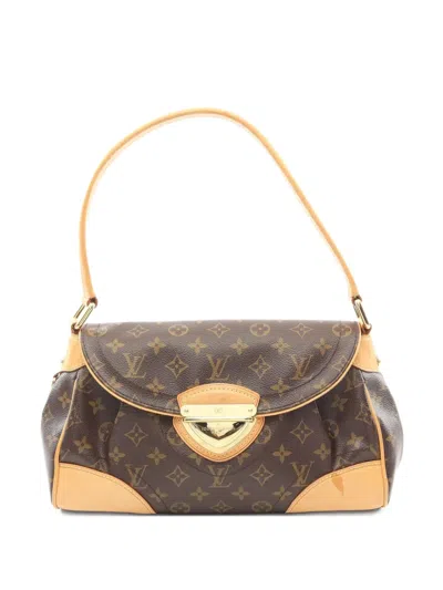 Pre-owned Louis Vuitton 2007 Beverly Mm Shoulder Bag In Brown