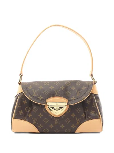 Pre-owned Louis Vuitton 2007 Beverly Mm Shoulder Bag In Brown