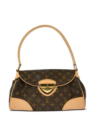 Pre-owned Louis Vuitton 2007 Beverly Mm Shoulder Bag In Brown