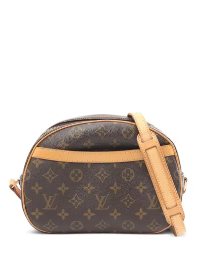 Pre-owned Louis Vuitton 2007 Blois Shoulder Bag In Brown