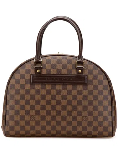 Pre-owned Louis Vuitton 2007 Damier Ebene Nolita Handbag