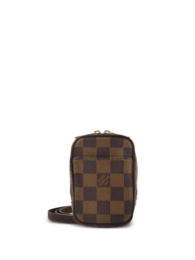 Pre-owned Louis Vuitton 2007 Etui Okapi Pm Shoulder Bag In Brown