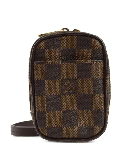 Pre-owned Louis Vuitton 2007 Etui Okapi Pm Shoulder Bag In Brown