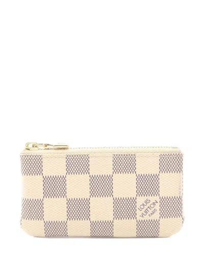 Pre-owned Louis Vuitton 2007 Kure Coin Purse In White