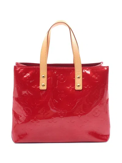 Pre-owned Louis Vuitton 2007 Lead Pm Tote Bag In Red