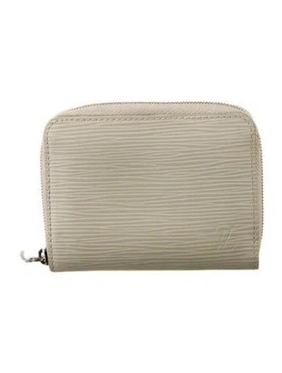 Pre-owned Louis Vuitton 2007 Lizard Zippy Coin Purse In Neutral