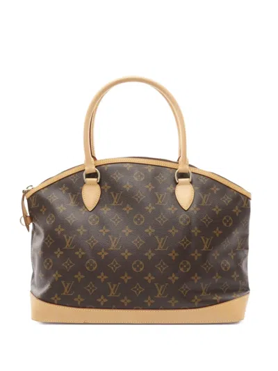 Pre-owned Louis Vuitton 2007 Lockit Horizontal Monogram Tote Bag