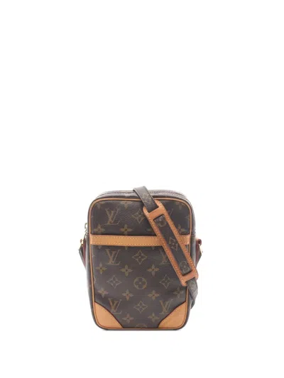 Pre-owned Louis Vuitton 2007 Monogram Danube Crossbody Bag In Brown