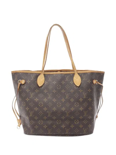 Pre-owned Louis Vuitton 2007 Monogram Neverfull Mm Tote Bag