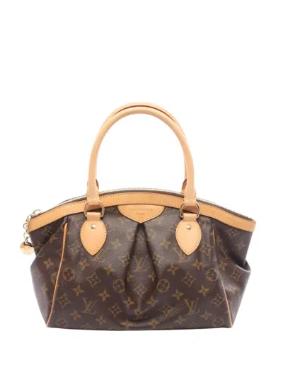 Pre-owned Louis Vuitton 2007 Monogram Tivoli Pm Handbag In Brown
