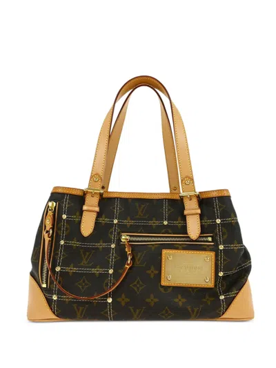 Pre-owned Louis Vuitton 2007 Monogram Tote Bag In Brown