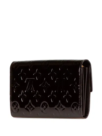 Pre-owned Louis Vuitton 2007 Monogram Vernis Sarah Wallet Long Wallets