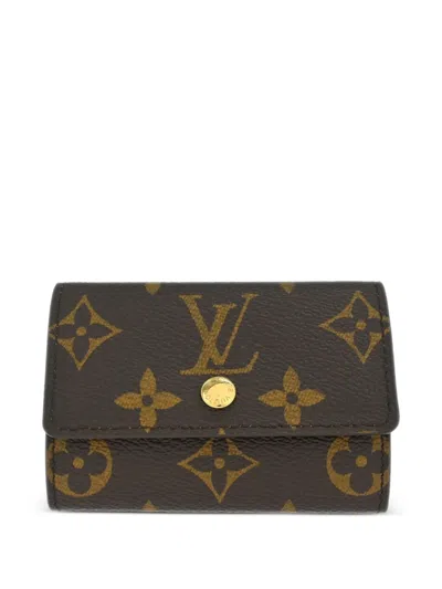 Pre-owned Louis Vuitton 2007 Monogram Wallet In Brown
