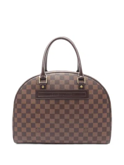 Pre-owned Louis Vuitton 2007 Nolita Handbag In Brown