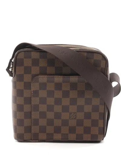 Pre-owned Louis Vuitton 2007 Olaf Pm Shoulder Bag In Brown