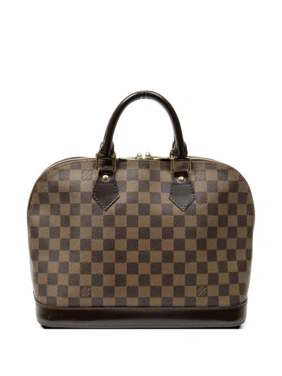 Louis Vuitton 2007 Pm Alma Tote Bag In Brown