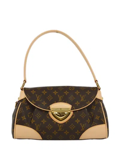 Pre-owned Louis Vuitton 2007 Pochette Beverly Mm Shoulder Bag In 褐色