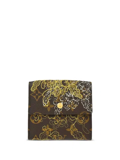 Pre-owned Louis Vuitton 2007 Porte Monnaie Billet Wallet In Brown