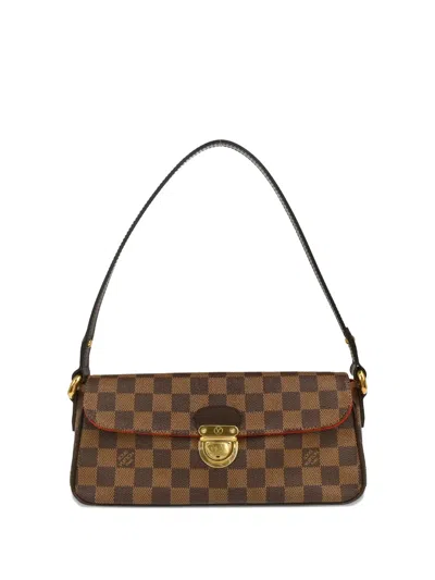 Pre-owned Louis Vuitton 2007 Ravello Pm Handbag In Brown