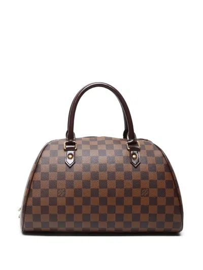 Pre-owned Louis Vuitton 2007 Ribera Mm Handbag In 褐色