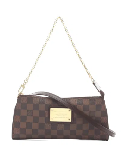 Pre-owned Louis Vuitton 2007 Sophie Damier Chainshoulder Bag In Brown