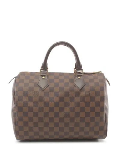 Pre-owned Louis Vuitton 2007 Speedy 30 Handbag In Brown
