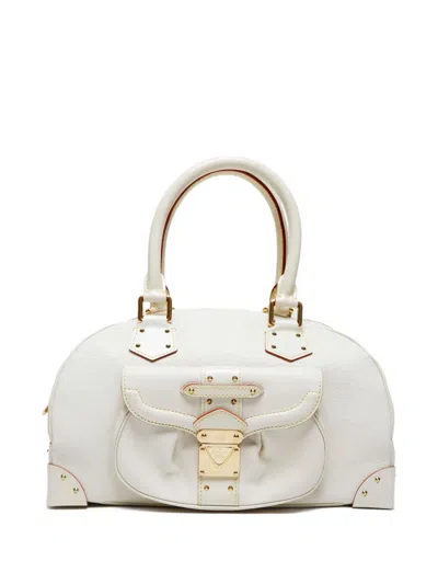 Pre-owned Louis Vuitton 2007 Suhari Superbe Handbag In White