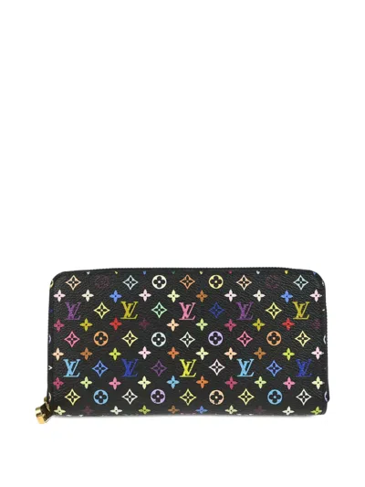Pre-owned Louis Vuitton 2007 Zippy Wallet In Black