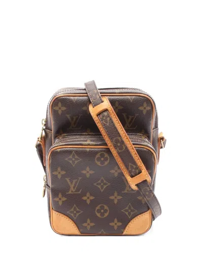 Pre-owned Louis Vuitton 2008 Amazon Shoulder Bag In Brown